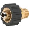 cyclingcolors Connettore Rapido Raccordo Vite per Tubo Idropulitrice Alta Pressione, ottone F/M 1/2x1/4