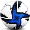 KWJEIULSOQ Pallone da calcio per bambini, unisex, per allenamento ufficiale, taglia 5, per interni ed esterni, a prova di esplosione, per ragazzi e adulti