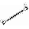 Marinetech Tenditore a forcella M12, forma lunga, acciaio inox AISI316