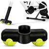 Piashow Rocker Plate Feet Adattatore per Ciclismo indoor, 1 piedino Snap-Rocker per Zwift Ride Anteriore Zwift Ride, adattatore stabile per allenamento in bicicletta intensivo con 2 palline da tennis