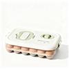 FINELYCR Portauova Frigorifero, 24 Scomparti Porta Uova, con Cassetti Porta Uova da Frigo, Impilabile Contenitore Uova, Adatto per Frigorifero da Cucina, Tavolo da Pranzo, Armadietti