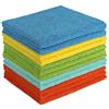 AIDEA Panni per la Pulizia in Microfibra Confezione da 12, Strofinacci senza Pelucchi e senza Strisce, Asciugamano Riutilizzabile Lavabile per Casa, Cucina, Auto, Vetri, Pavimenti 30cm x 30cm