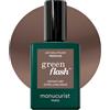 Manucurist Smalto Semipermanente Unghie Marrone dai Sottotoni Freddi Green Flash Freckles - Gel Unghie - 12-free, bio-based (84%) - Manicure Professionale - Made in France - 15 ml