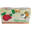 Birby Yogurt fragola lampone 2x115 g BIO