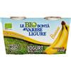 Le Biobontà di Varese Ligure Yogurt intero banana 2x125 g BIO senza glutine