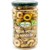 Biorganica Nuova Olive verdi a rondelle in salamoia 280 g - 180 g sgocc. BIO