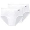 Schiesser - Completo Intimo, Pacco da 2, Uomo, Bianco (Weiß (100-weiss)), 3XL