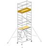 Svelt Roller S - Trabattello in alluminio - Stabilizzatori telescopici - Altezza 5m
