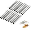 LaceDaisy 12PCS Stampo per Croissant Cremoso, Stampo per Croissant, Stampo per Cono Tubolare in Acciaio Inox, Rivestimento Antiaderente, Torta Pasticceria Spiral Roll Horn Stampo da Forno