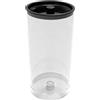 CAPXSNOB Warriors1 - Serbatoio acqua di ricambio SV835L per macchina da caffè a capsule, capacità 800 ml, altezza 18 cm, diametro 10 cm, con coperchio nero rimovibile