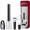 FBBULES Set di Cavatappi di Vino a Pressione d'Aria, Include Apribottiglie Pompa Professionale, Tagliacapsule, Tappo e Versatore, per Casa, Ristorante, Feste, Regalo per Gli Amanti Del Vino
