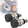 BIUGERCN Spurghi Forcella Moto, M4 0,7 mm, per Moto SX SXF EXC SMR Motocross Nero | Scarico Pressione Forcella, per Moto SX SXF EXC SMR Motocross Enduro