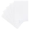 LANDRE - Carta a quadretti, 20 fogli per blocco, 6 fori, 5 pezzi