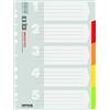 OFFICER PRODUCTS Office Products cartone registro 21070521 - 99 colori, A4, 227 x 297 mm, 5 pezzi assortiti