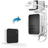 TIUIHU Supporto da parete per flash sinc modulo 2, semplice supporto per la nuova fotocamera lampeggiante esterna e interna con cavo corto facile da montare (bianco)