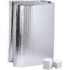 BeGrit Pannelli Termoriflettenti per Termosifoni Pannello Riflettente Termosifoni Alluminio 3 m x 60 cm Isolante Termosifoni Barriera Termica per Tetto Pellicola Riflettente a Bolle di Calore