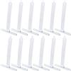 EMNIMQ 12PCS Ganci Tapparelle,Accessori per il set di Corde per Tapparelle,Tapparelle Avvolgibili in pvc Fissaggio tapparelle Attrezzatura di sostituzione per tapparelle,molla di fissaggio
