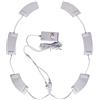OLYDON Sedile per water riscaldabile universale - scaldacollo impermeabile allungato - AC 100-240 V fino a DC 16 V - Bianco