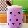 DAWRIS Bubble Tea Peluche, Bubble Tea Cuscino in Peluche 25 cm Carino farcito Boba Peluche Bubble Tea Plushie Cup Cuscino Morbido Latte Bambola Morbida Tazza per Regali Compleanno Bambinini