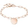 Liebeskind Collana Berlino, 21 cm, acciaio inox, Senza Gemme