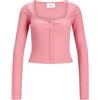 JJXX Jack & Jones Jxfunny STR LS Rib Cardigan JSR Maglione, Confetti, XS Donna