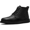 Clarks Weltridge Zip Mens Black Waxy, 7.5