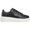 Pepe Jeans Yara Choice W Sneak Donna, Nero, 5 UK