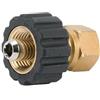 cyclingcolors Connettore Rapido Raccordo Vite per Tubo Idropulitrice Alta Pressione, ottone 2xF 1/2x3/8
