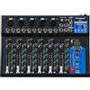 Depusheng HT7 - Mixer audio Bluetooth portatile con mixer audio USB, presa MP3 da 48 V per registrazione dal computer, mixer a 7 canali per registrazioni in studio