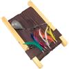 WSB Tackle WSB - Equipaggiamento da pesca con lenza a mano e piume per maccarello
