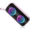 Dyurwa Cassa Bluetooth Portatile Potente 24W, Altoparlante Bluetooth 5.3 con Suono Stereo, IPX6 Speaker Bluetooth con Luce LED, Abbinamento TWS, 12H di Autonomia, Chiamata Senza Mani per Casa, Esterno,Viaggi