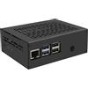 Geekworm Geekwrom X1011-C1 - Custodia in metallo per Raspberry Pi 5 e X1011 PCIe a 4 pezzi NVMe Shield