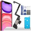 YHX-OU 6.1'' Altoparlante per iPhone 11 Altoparlante Buzzer Loud Speaker di Ricambio per Auricolari/Earpiece Speaker + Strumento di Installazione + Waterproof Adhesive