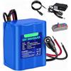 CITYORK 12V 5600mAh Batteria agli ioni di litio ricaricabile per telecamere CCTV, videocamere, lettori MP3, strisce LED e altro ancora