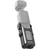NEEWER Pocket 3 Cage, Rig Video Protettivo in Lega Alluminio Compatibile con DJI Osmo Pocket 3 e Accessori Supporto Magnetico, Filettatura 1/4 Cold Shoe, Slot per Side Handle a Sgancio Rapido, AC029