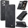Ottcooed Cover per iPhone 16 Pro Custodia, Cover Pellicola a Libro Portafoglio in Pelle Porta Carte Protettiva Slot per Scheda Flip Case Wallet Case con iPhone 16 Pro, Nero