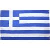 AZ FLAG Bandiera Grecia 150 x 90 cm con 4 occhielli, bandiera greca per balcone o parete