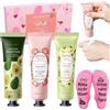 Capgoost 3 Pezzi Crema Mani Natale, Regali Natale Donna, Calze Donna Calzini Divertenti con Scritta in Lingua Tedesca Bitte nicht Stören, Calze Simpatiche donna, Idee Regalo donnas per Compleanno