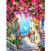 CEOVR 5D DIY Diamond Painting Kit Completo,Paesaggio Mare Diamantini Strass Ricamo a Punto per Adulti Bambini Decorazione Casa,Kit per Pittura Diamante Mosaico Fai Da Te 5D,30x40 cm