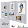 Lwtsrp 120 x 90 cm, bacheca grande in feltro autoadesiva, spessore 0,9 cm, pieghevole, in feltro, decorazione per ufficio, casa e cameretta dei bambini (grigio argento)