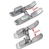 ckpsms Marca -1 Set #93-036931-91+93-036933-91 Piedino premistoffa a Punta Aperta da 6mm e 9mm con IDT Adatto per Pfaff (Piedino per Applique in Metallo con Punto Raso a Punta Aperta da 6 mm e 9 mm)