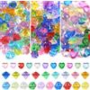 TOAOB THE ONE AND ONLY BABY TOAOB 300 Pezzi Gemme di Diamanti Acrilico 3 Stili Cuore Colorate Cristalli Diamanti Pietre Decorazioni per Vasi Tavoli Matrimoni Decorazioni Fai da Te Caccia al Tesoro dei Pirati