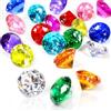 TOAOB THE ONE AND ONLY BABY TOAOB 20 Pezzi Cristalli Diamanti Decorazioni Colorati per Vasi 30 mm Gemme di Diamanti in Acrilico Grandi Diamante per Tavoli Matrimoni Decorazioni Fai da Te Ricerca del Tesoro