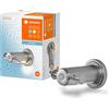 LEDVANCE BATHROOM gancio per asciugamani con luce notturna, 0,18W, 10lm, luce bianca calda 3000K, batteria inclusa, sensore di luce diurna e di movimento, lunga durata, protezione IP44