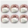 MARUSSIA Elise by Permin - Lussuoso filato di cotone cashmere (25 g/115 m) (12 cipria)