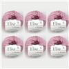 MARUSSIA 6 X Elise by Permin - Lussuoso filato di cotone cashmere (25 g/115 m) (21 rosa)