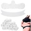 Nexstron 16 fodere per il sudore in cotone sotto il reggiseno, 3 strati riutilizzabili in cotone, supporto fresco per prevenire irritazioni e arrossamenti, imbottiture lavabili per reggiseno in cotone