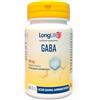 LongLife® GABA | Integratore di acido gamma-aminobutirrico | Rilassamento naturale | Equilibrio e benessere mentale | Fino a 2 mesi di trattamento | Vegano e Senza glutine