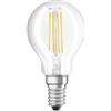LEDVANCE LED E14 Ball Filament Clear 6.5-60W 806lm - 827 Extra Warm White