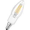 LEDVANCE 6-60W 220-240V E27 827 806lm PARATHOM B35 FIL CL ND